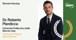 Dr. Roberto Pierdicca, ganador del Remote Sensing Young Investigator Award